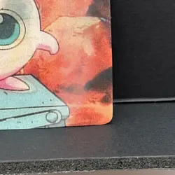 1998 Pokemon Jigglypuff Pioneer Viz Video PIKA-0022D 3D Lenticular Promo Card NM - Image 5