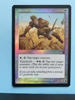 MTG FOIL Nomad Decoy - Odyssey - Image 1