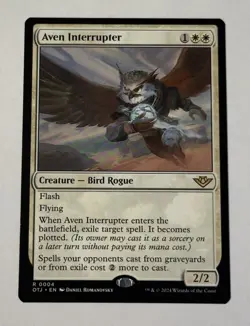 MTG Aven Interrupter - Outlaws Of Thunder Junction LP - Image 1