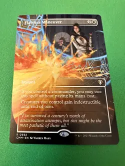 Flawless Maneuver (Borderless) 692 - MTG CMM - M/NM Unplayed FAST2SHIP!! - Image 1