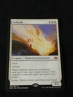 Solitude Modern Horizons 2 NM Magic The Gathering WoTC TCG - Image 1