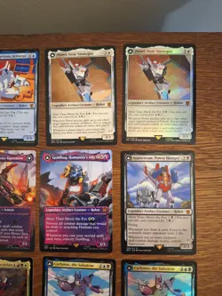 MTG Universes Beyond Transformers Lot Shattered Glass and Regular NM - Image 5
