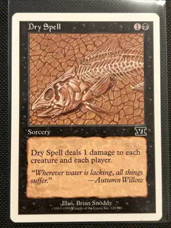 Dry Spell Classic MTG Core Set 6th Edition Regular - Image 1