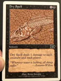Dry Spell Classic MTG Core Set 6th Edition Regular - Image 3