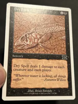Dry Spell Classic MTG Core Set 6th Edition Regular - Image 5