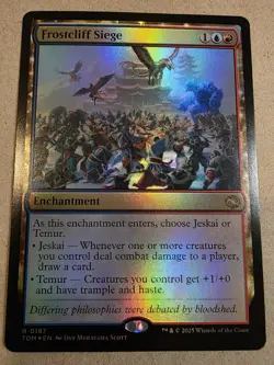 Frostcliff Siege - Foil - Tarkir: Dragonstorm - Mtg - Image 1