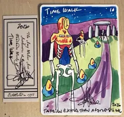 MTG ARTIST PROOF Spanish Icy Manipulator AP Sketch Art Amy WEBER Magic - Image 1