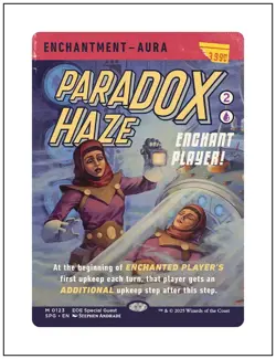 1x Paradox Haze, Special Guest 0123, Magic the Gathering MTG NM - Image 1