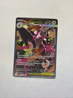 2025 Pokemon Phantasmal Flames Mega Lopunny ex Full Art SIR #128/094 - Image 1