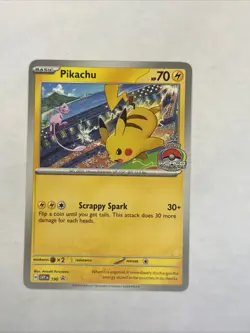 2024 Pokemon SV Black Star Promo World Championships #190 Pikachu - Image 1