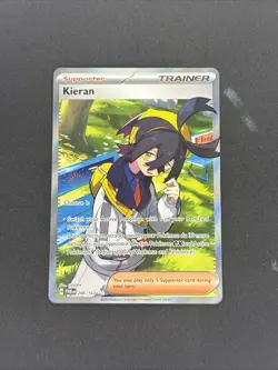 Pokemon TCG Twilight Masquerade - Kieran 206/167 Ultra Rare Full Art - Image 1