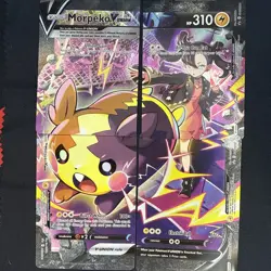 Pokemon Morpeko V-Union 4 Card Set SWSH287 SWSH288 SWSH289 SWSH290 Promo NM/Mint - Image 1