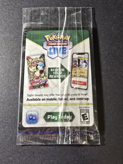 POKEMON SEALED LILLIE'S CLEFAIRY EX 195 JOURNEY TOGETHER PROMO Crimped Error - Image 3