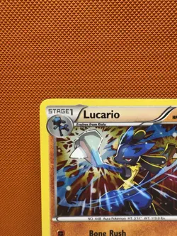Pokemon TCG • 2016 • Lucario XY140 • Holo Rare Black Star Promo • NM 1122 - Image 2