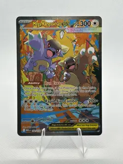 Pokemon Mega Kangaskhan EX 182/132 SIR Mega Evolution - Near Mint - Image 1