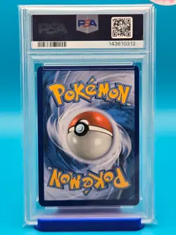 PSA 7 - 2019 POKEMON SM BLACK STAR PROMO SM201 FULL ART/RESHIRAM & CHARIZARD GX - Image 2