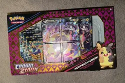 🌟NEW SEALED Pokemon Morpeko V-UNION TCG Premium Playmat Collection Crown Zenith - Image 1