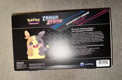 🌟NEW SEALED Pokemon Morpeko V-UNION TCG Premium Playmat Collection Crown Zenith - Image 2