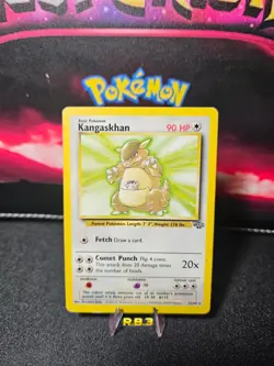 Pokemon TCG | Kangaskhan - 21/64 Non-Holo | Jungle Set 1999 | Vintage Rare |WOTC - Image 1