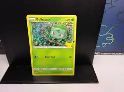 Pokemon TCG Bulbasaur 1/25 Holo 25th Anniversary McDonald’s Promo -Free Shipping - Image 1