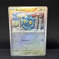 Bronzor 66/131 Master Ball Prismatic Evolutions PRE -Near Mint- Pokemon TCG - Image 1