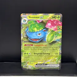 Pokemon TCG Venusaur EX 001/142 Stellar Crown Double Rare Holo NM - Image 1