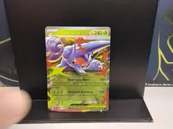 Mega Heracross EX 004/094 Phantasmal Flames Pokemon NM- Fast Shipping - Image 1