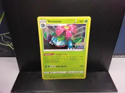 Venusaur 003/078 Pokemon GO Holo Free shipping - Image 1