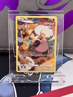 Rockruff TG07/TG30 Trainer Gallery Holo Silver Tempest Pokemon TCG - Image 1