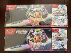 Pokemon Prismatic Evolutions Surprise Box/Booster Sam's Club Bundle (Lot Of 2) - Image 1
