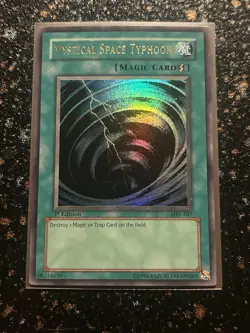 Yugioh Mystical Space Typhoon MRL 1st Ed - Image 1