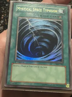 Yugioh Mystical Space Typhoon MRL 1st Ed - Image 2