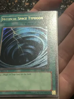 Yugioh Mystical Space Typhoon MRL 1st Ed - Image 4