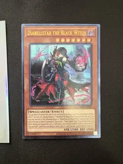 Diabellstar the Black Witch OP26-EN001 Ultimate Rare Yu-Gi-Oh TCG - Image 1