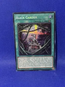 2020 Yu-Gi-Oh First Edition Black Garden Holo MP25-EN132 NM/MINT - Image 1