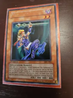 RARE Yugioh Card Apprentice Magician 1st Ed MFC-066 Misprint, Inkless Name Error - Image 2