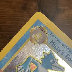 Misty's Golduck 12/132 1st Edition Gym Challenge HP Pokemon Card Rare Holo WOTC - Image 4