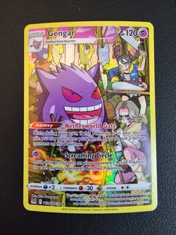 Pokemon Gengar Trainer Gallery Holo Card TCG TG06/TG30 Swsh11: Lost Origin - Image 1