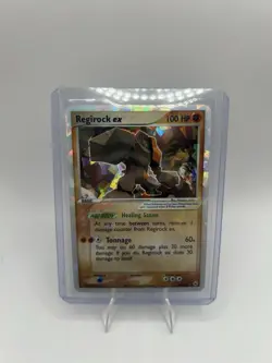 Regirock EX Shattered Holo Card 98/101 Hidden Legends Series - Image 1