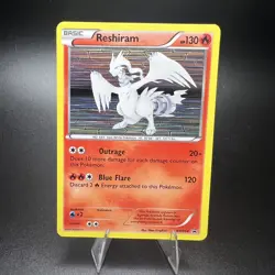 Reshiram BW004 - Black & White Black Star Promo - Holo Pokemon Card from 2011 - Image 1
