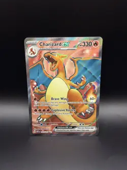 Pokemon Card - Charizard ex #183/165 from 151 Full Art Ultra Rare mint! - Image 1