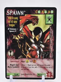 Wildstorms CCG Spawn Todd McFarlane Rare Card Image Universe Comics - Image 1