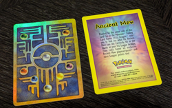 Ancient Mew Holo 2000 Movie Promo Pokemon TCG Card & Info Card - Image 2