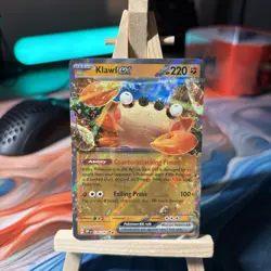 Pokemon - Klawf ex - 120/197 - SV Obsidian Flames - Half Art Card - Image 1