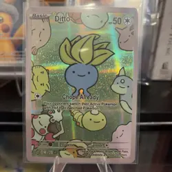 Pokemon Card Holo After Skool Hobby Ditto Oddish #20 1st Edition Full Art NM - Image 2