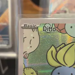 Pokemon Card Holo After Skool Hobby Ditto Oddish #20 1st Edition Full Art NM - Image 3