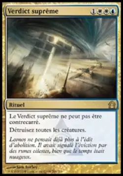 Verdict supreme - Supreme Verdict - Magic Mtg - - Image 1