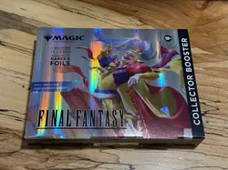 Magic The Gathering – Final Fantasy Collector Booster Omega Box – Factory Sealed - Image 1