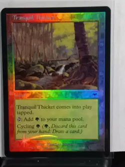 Tranquil Thicket Onslaught Foil Land MTG #326 - Image 1