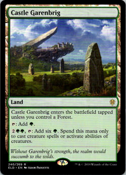 Castle Garenbrig #240 || MTG - Throne of Eldraine || 2019 - Image 1
